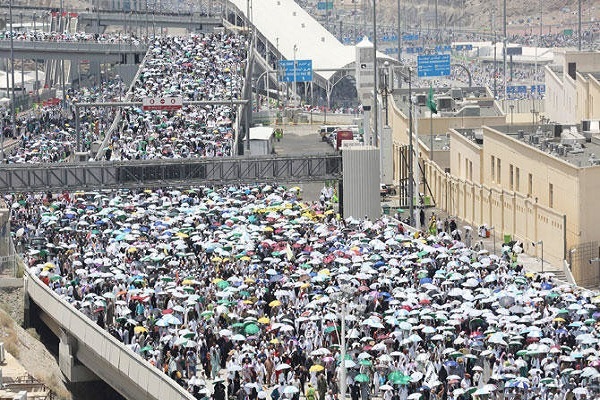 Hajj pilgrims in Mecca