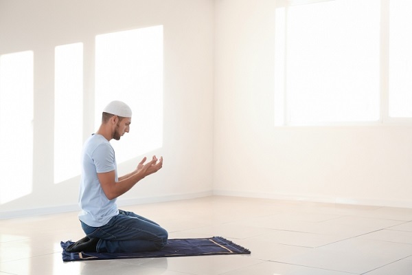 Saying prayers