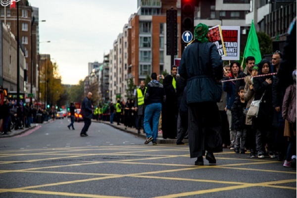 Ashura procession in London