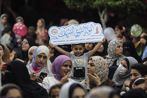 Palestinians mark Prophet's birthday