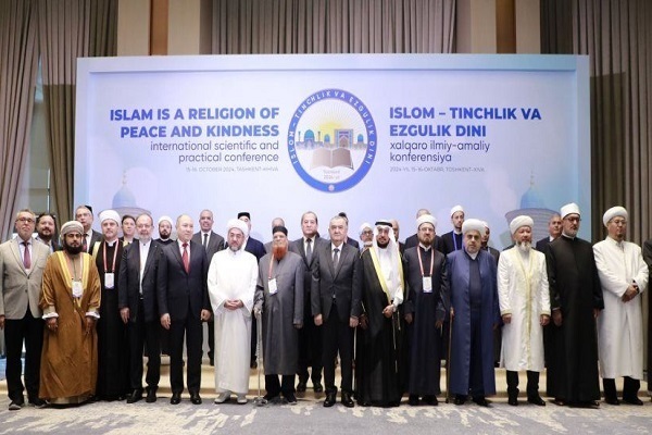 Participants in an international conference dubbed, “Islam Is a Religion of Peace and Kindness”, held in Tashkent, the capital of Uzbekistan