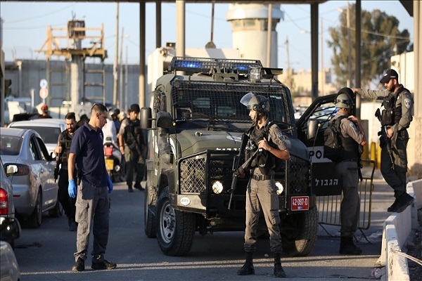 Israeli forces in the West Bank