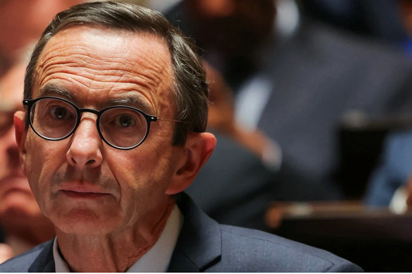 French Interior Minister Bruno Retailleau