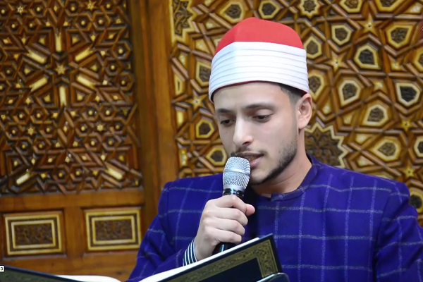 Egyptian qari Ahmed al-Sayyid al-Qaytani