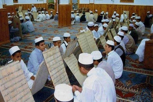 A traditional Quran school in Egypt