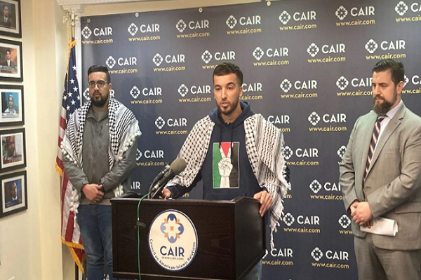 A news conference was held in Washington, DC, Monday about the ordeal of an American citizen in Israeli detention