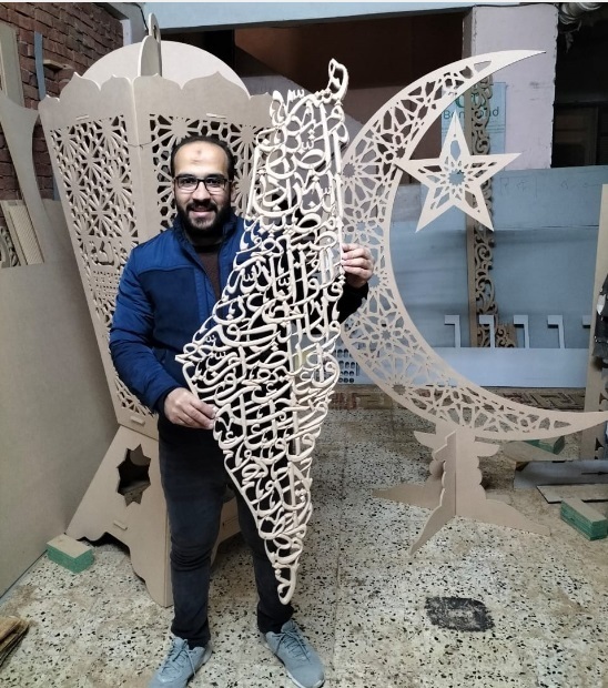 Egyptian Artist Creates A ‘Quranic Map’ of Palestine