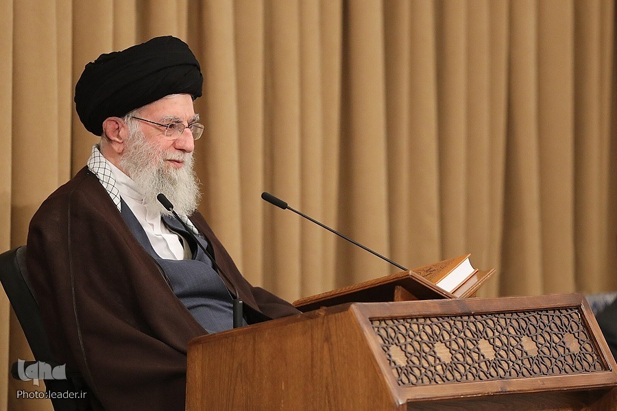 Leader of the Islamic Revolution Ayatollah Seyed Ali Khamenei