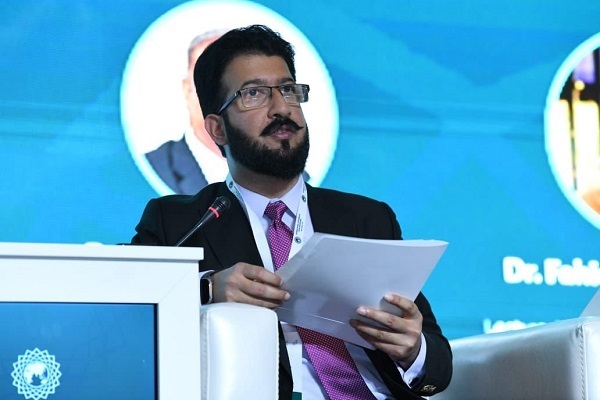 Chairman of the Muslim Institute of Pakistan Sultan Ahmad Ali addressing Embracing Diversity: Tackling Islamophobia in 2024 conference in Baku