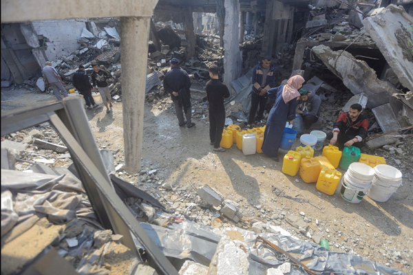 People in Gaza suffering from lack of clean water amid Israeli war, blockade