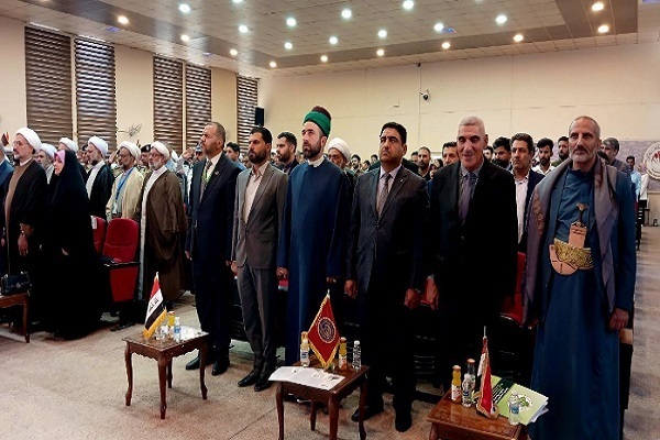 Participants at the “Husseini Ma’rifa (cognition) and Mission” conference in Karbala, Iraq