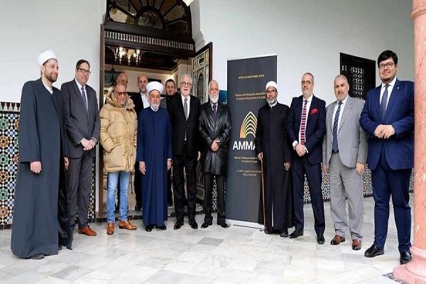 Founding members of the Alliance of Mosques, Associations and Muslim Leaders in Europe (Ammale)