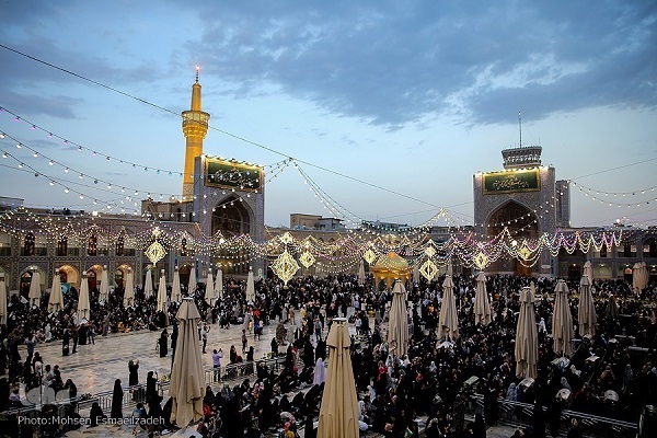 Holy shrine of Imam Reza (AS) in Mashhad
