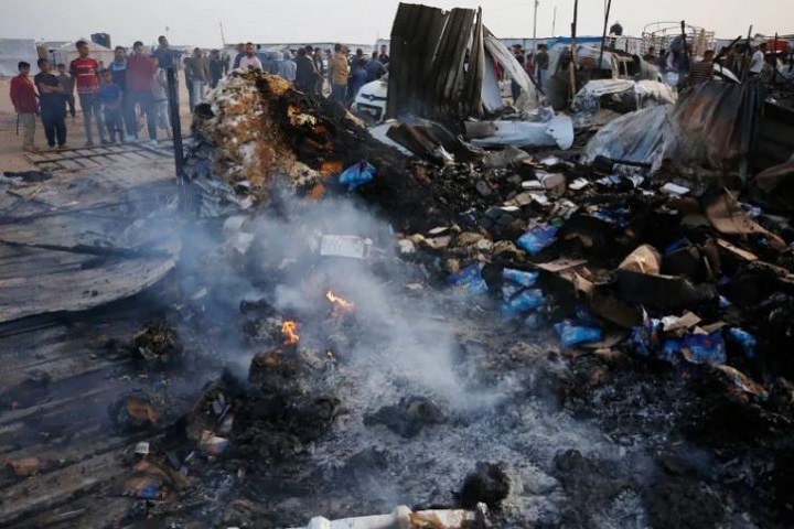 Condemnations Pour in after Israeli ‘Barbaric’ Bombing of Rafah Safe Zone Condemnations Pour in after Israeli ‘Barbaric’ Bombing of Rafah Safe Zone