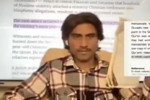 Indian YouTuber desecrates the Holy Quran