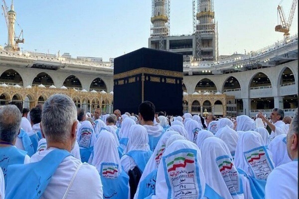Iranian Hajj pilgrims in Mecca
