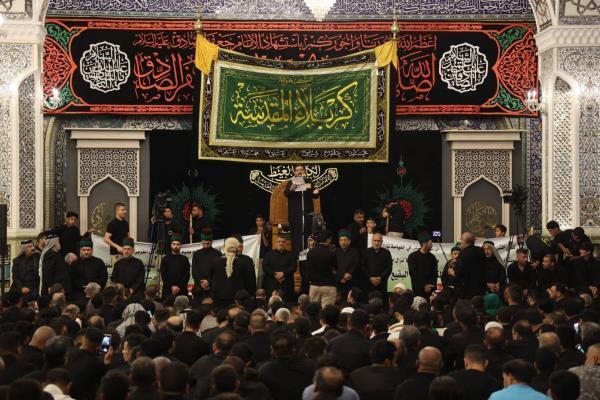 A mourning ritual in Iraq on martyrdom anniversary of Imam Sadiq (AS)