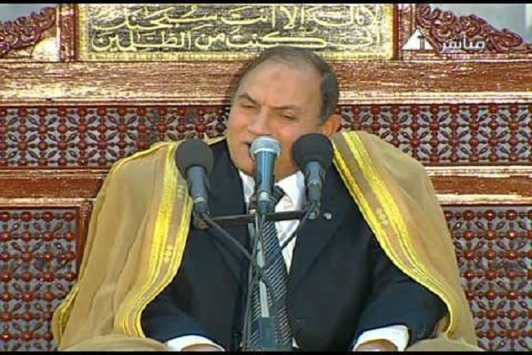 Egyptian qari Ahmed Ahmed Nuaina