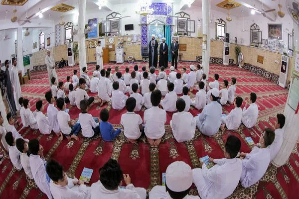 A Quranic program for children in Iraq's capital of Baghdad