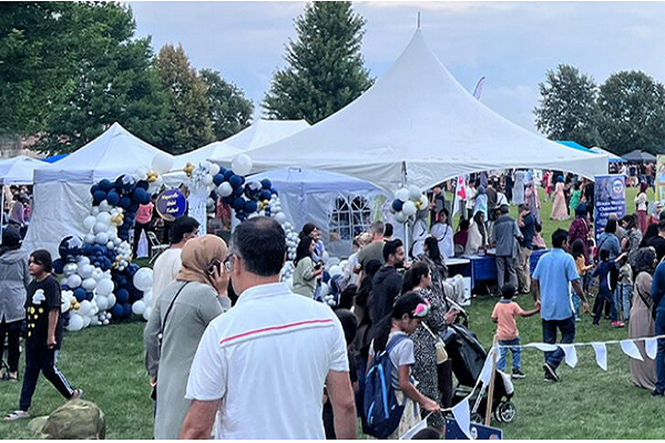 A Halal Festival was held in Naperville, US state of Illinois, in early August 2024