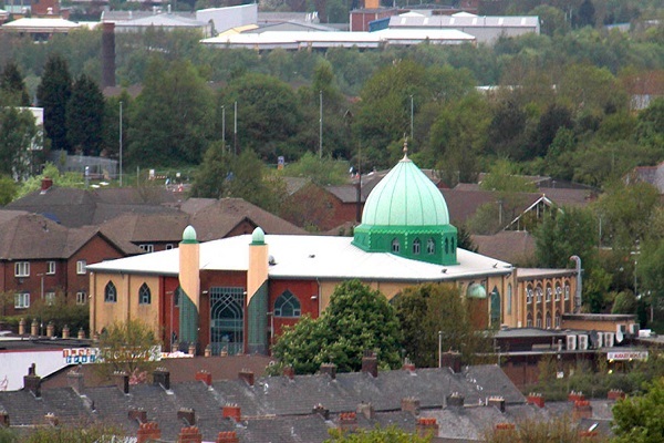 A mosque in Blackburn, the UK