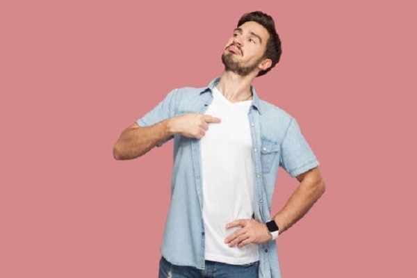 Boasting about one's wrong deeds