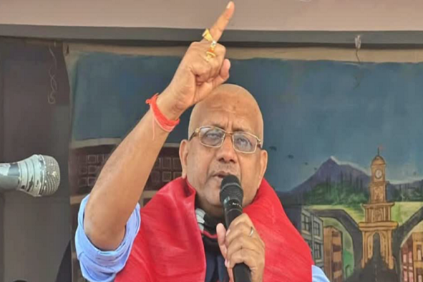 Engineer Shailendra, a member of India’s Bharatiya Janata Party (BJP)