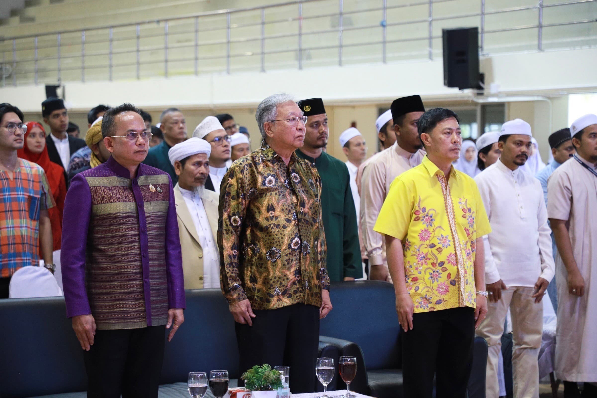 Opening ceremony of a Quran recitation and Tawasheeh (religious singing) competition in Thailand’s Songkhla province (January 6, 2025)