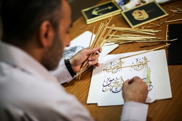 Palestinian artist Hossam Adwan