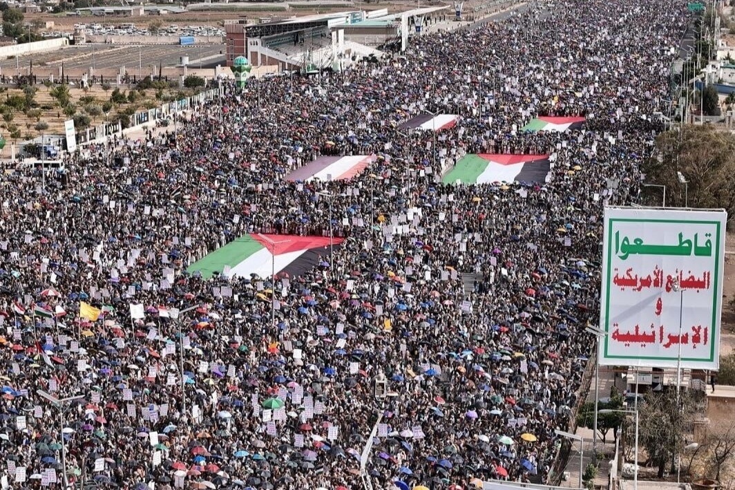 Massive rallies were held in Yemen on October 3, 2025, in support of the people of Gaza