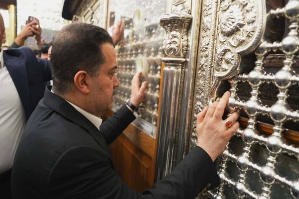 Iraqi Prime Minister Muhammad Shia Al-Sudani traveled to Kadhimiya, north of Baghdad, to visit the holy shrines there after the announcement of the preliminary election results.