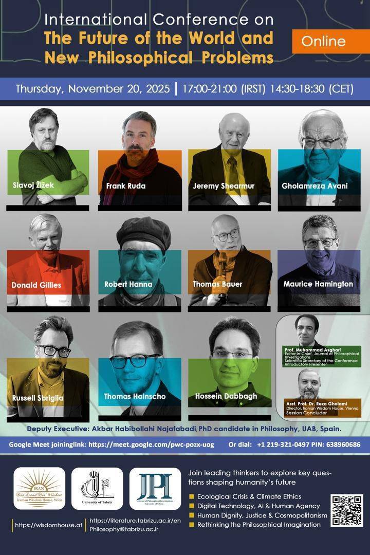 Tabriz–Vienna Conf. to Explore World’s Future, New Philosophical Challenges