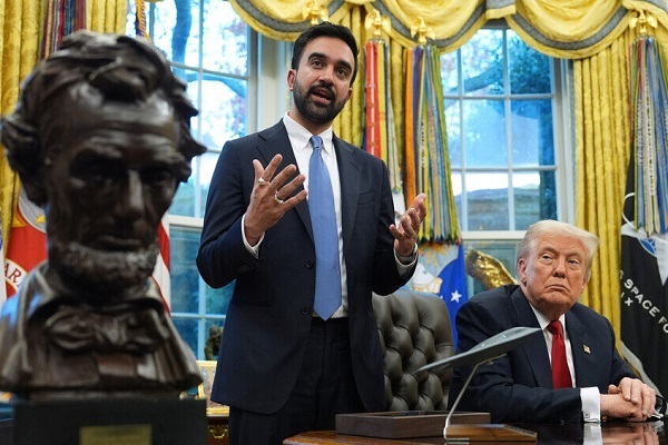 New York City Mayor-elect Zohran Mamdani met with US President Donald Trump at the White House on November 21, 2025.