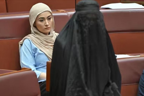 ‘Blatant Racism’: Furor in Australian Senate After Far-Right MP’s Burka Stunt ‘Blatant Racism’: Furor in Australian Senate After Far-Right MP’s Burka Stunt
