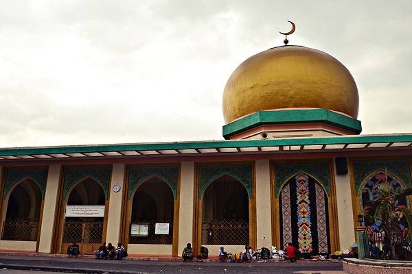 The Golden Mosque in Manila, the Philippines