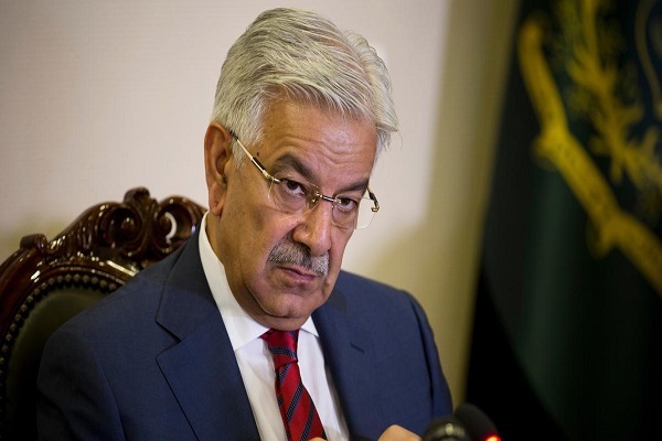 Pakistani Defense Minister Khawaja Asif