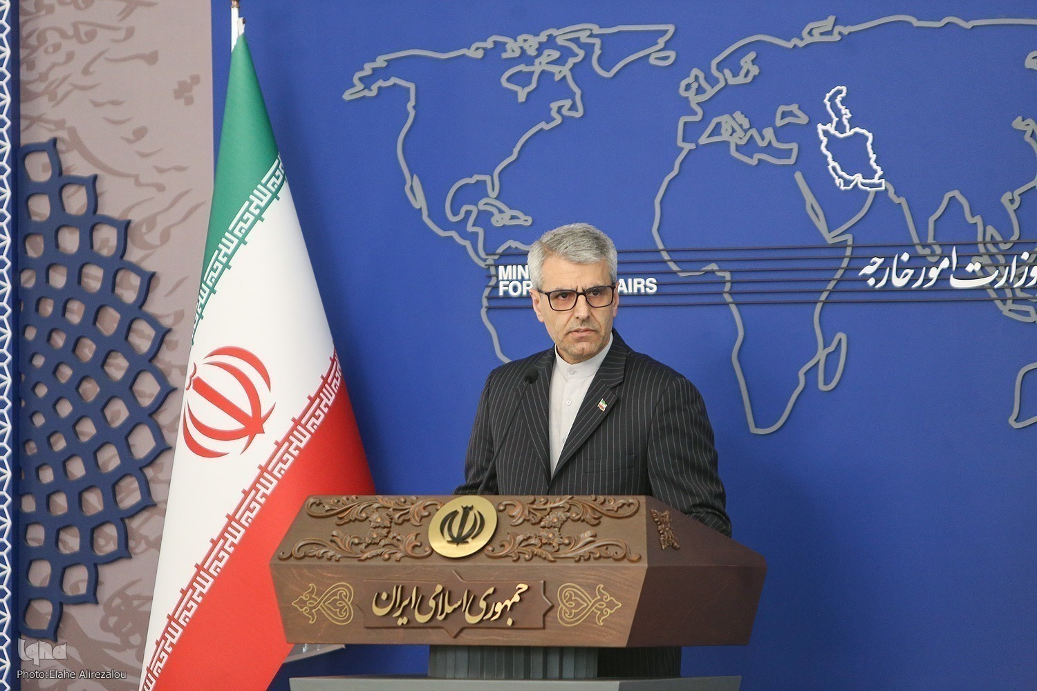 Esmaeil Baghaei, the spokesperson for Iran’s Foreign Ministry