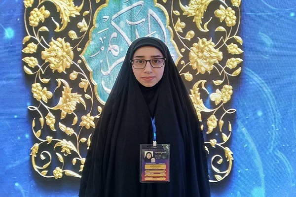 Lebanese Qari Houra Haidar Hamza represented her country in the recitation category of Iran’s 41st International Holy Quran Competition