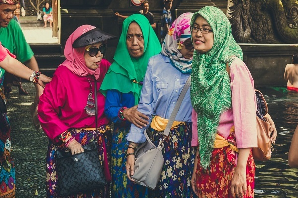 Indonesian tourists in Taiwan