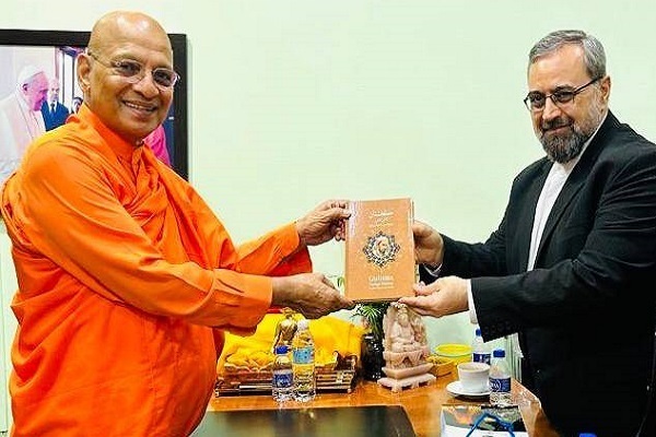 Iranian Cultural Attaché Habib Reza Arzani met and held talks with Malaysia’s Buddhist leader K. Sri Dhammaratana on Sunday, April 20, 2025.