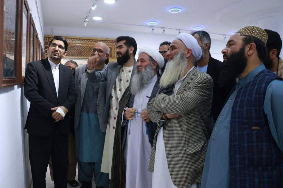 Calligraphy Exhibition Honors Afghan Artist Najibullah Anwari’s Lifelong Contributions