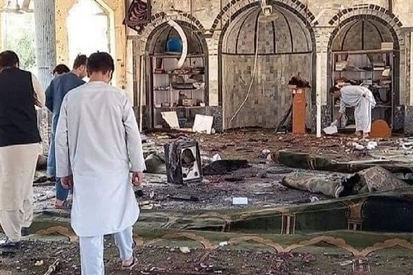 A terrorist attack targeting a mosque