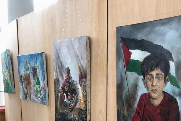 An exhibition titled “Art for Gaza” has been launched in Islamabad, Pakistan, to show Pakistani artists’ support for the oppressed people of Gaza (May 2025)