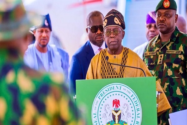 Nigerian President Bola Tinubu