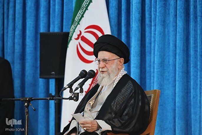 Leader of the Islamic Revolution Ayatollah Seyed Ali Khamenei