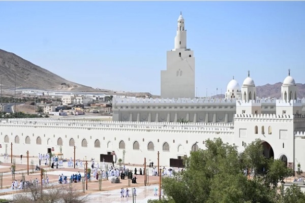 The Miqat of Dhu Al-Hulaifah in Medina, Saudi Arabia, is being developed to expand its facilities and improve services.