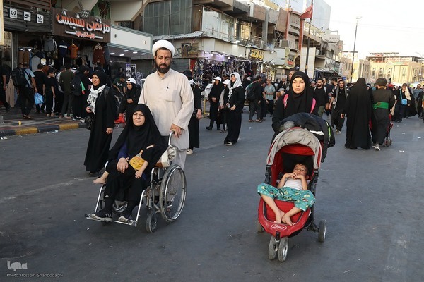 Arbaeen pilgrims in Iraq