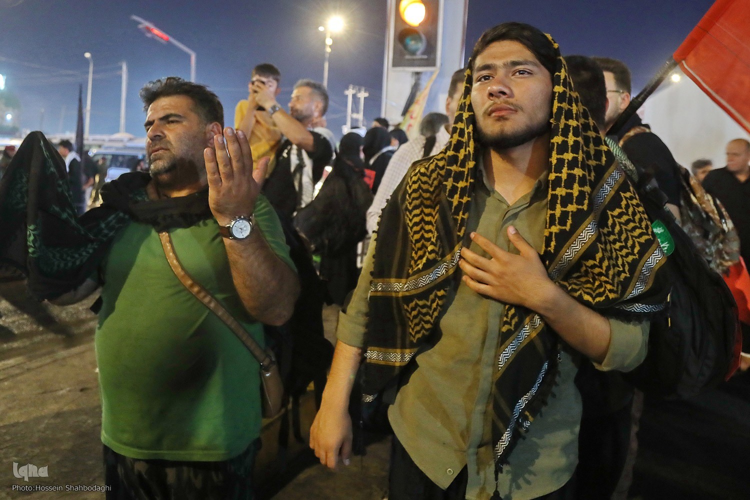 Arbaeen pilgrims in Iraq