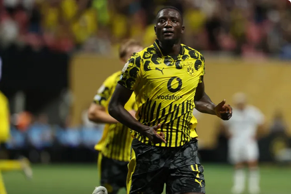 Borussia Dortmund striker Serhou Girassie