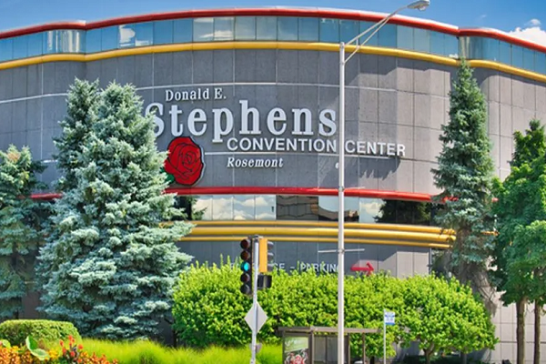 The Donald E. Stephens Convention Center in Rosemont, Illinois